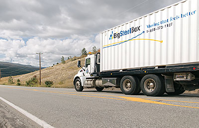 Long distance moving truck - BigSteelBox