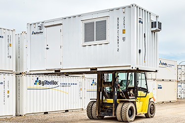 BigSteelBox shipping container offices are easy to move.