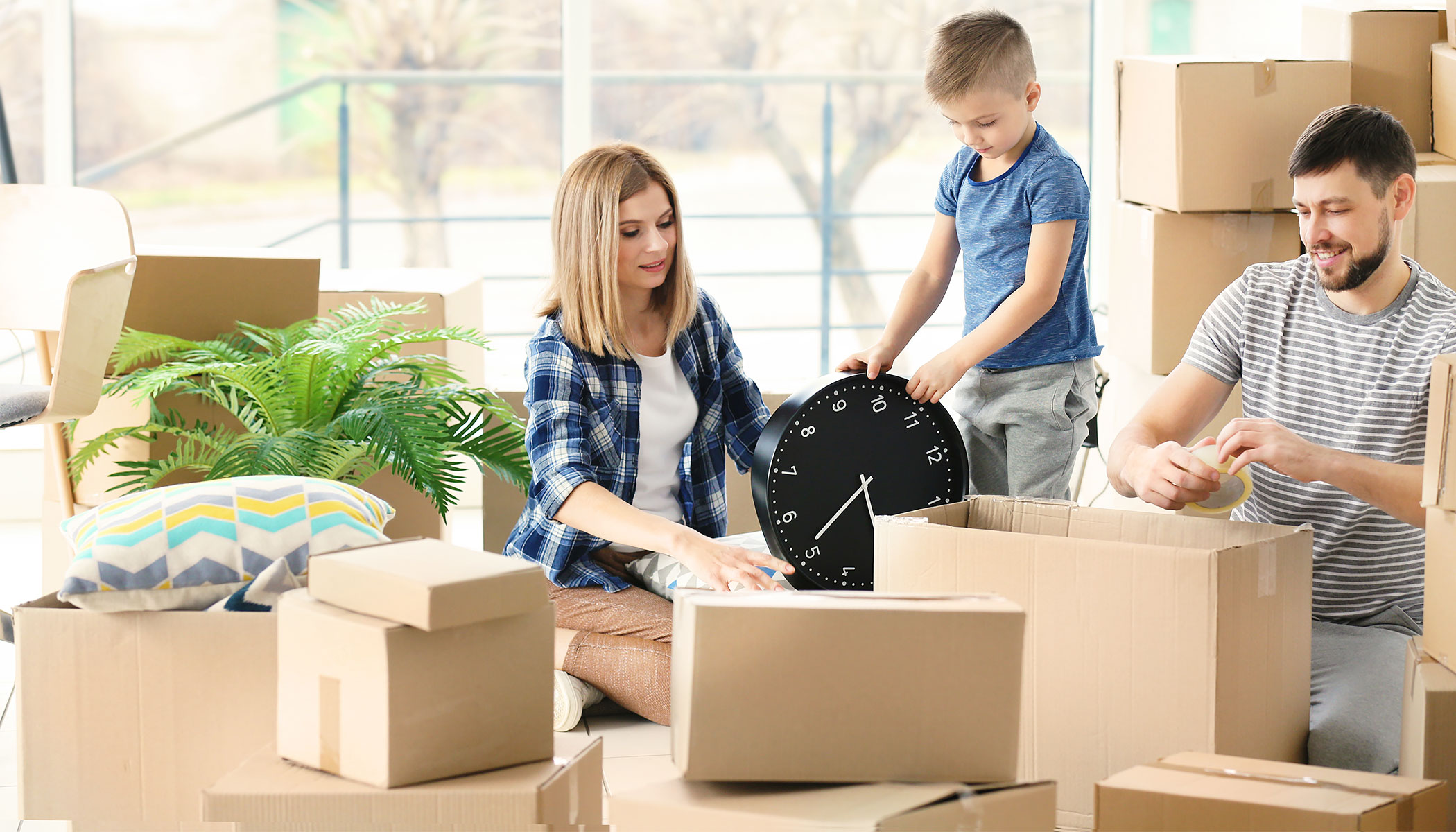 Family packing for a move - Packing tips from BigSteelBox