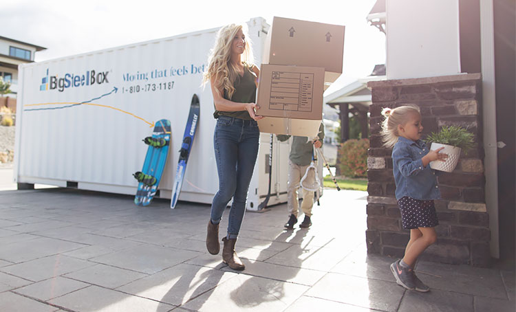 Unpacking tips for moving - BigSteelBox