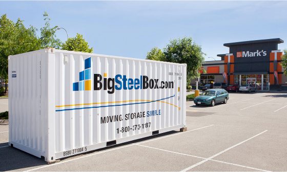Retail storage for seasonal items - BigSteelBox