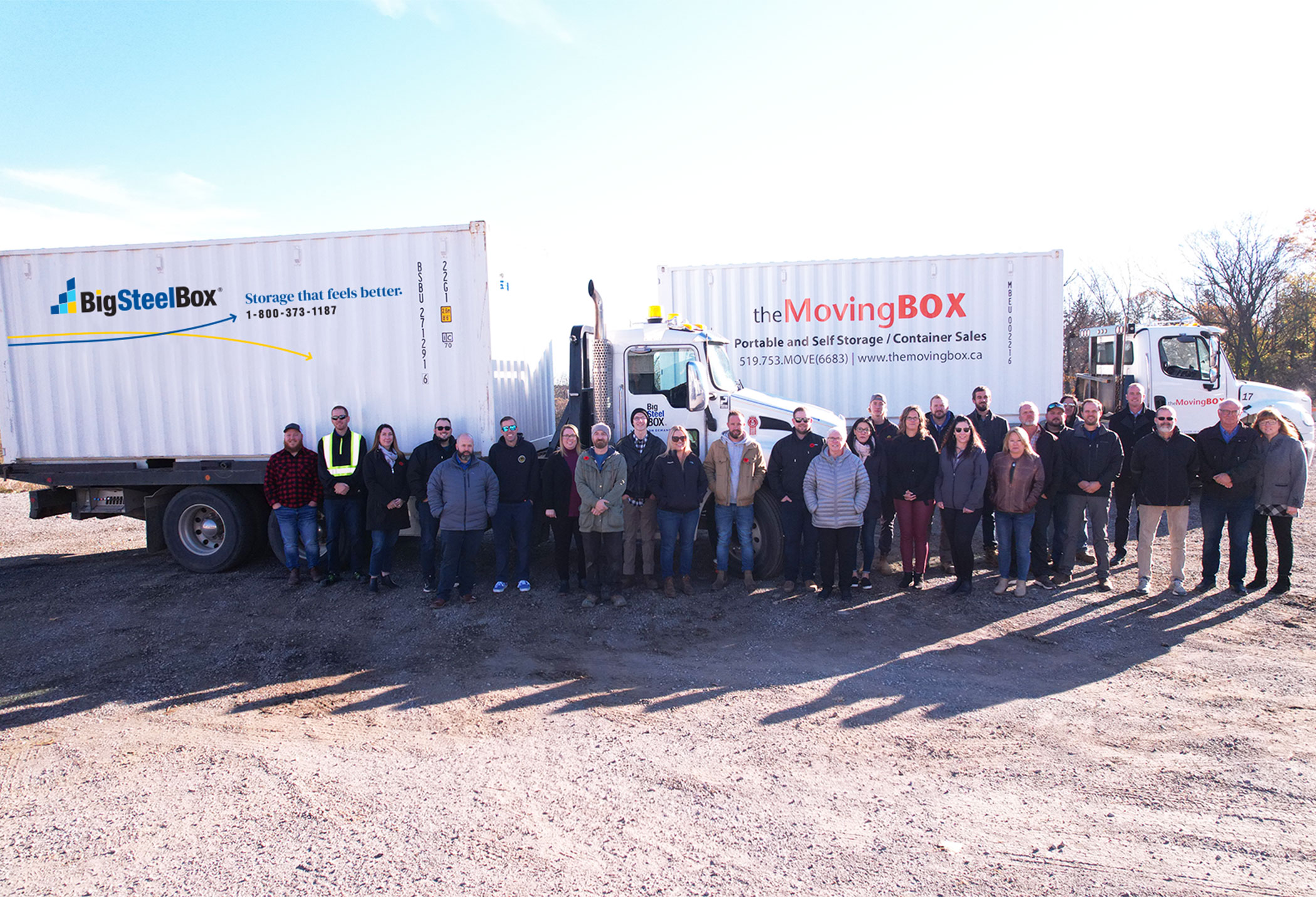 Staff of BigSteelBox and The Moving Box