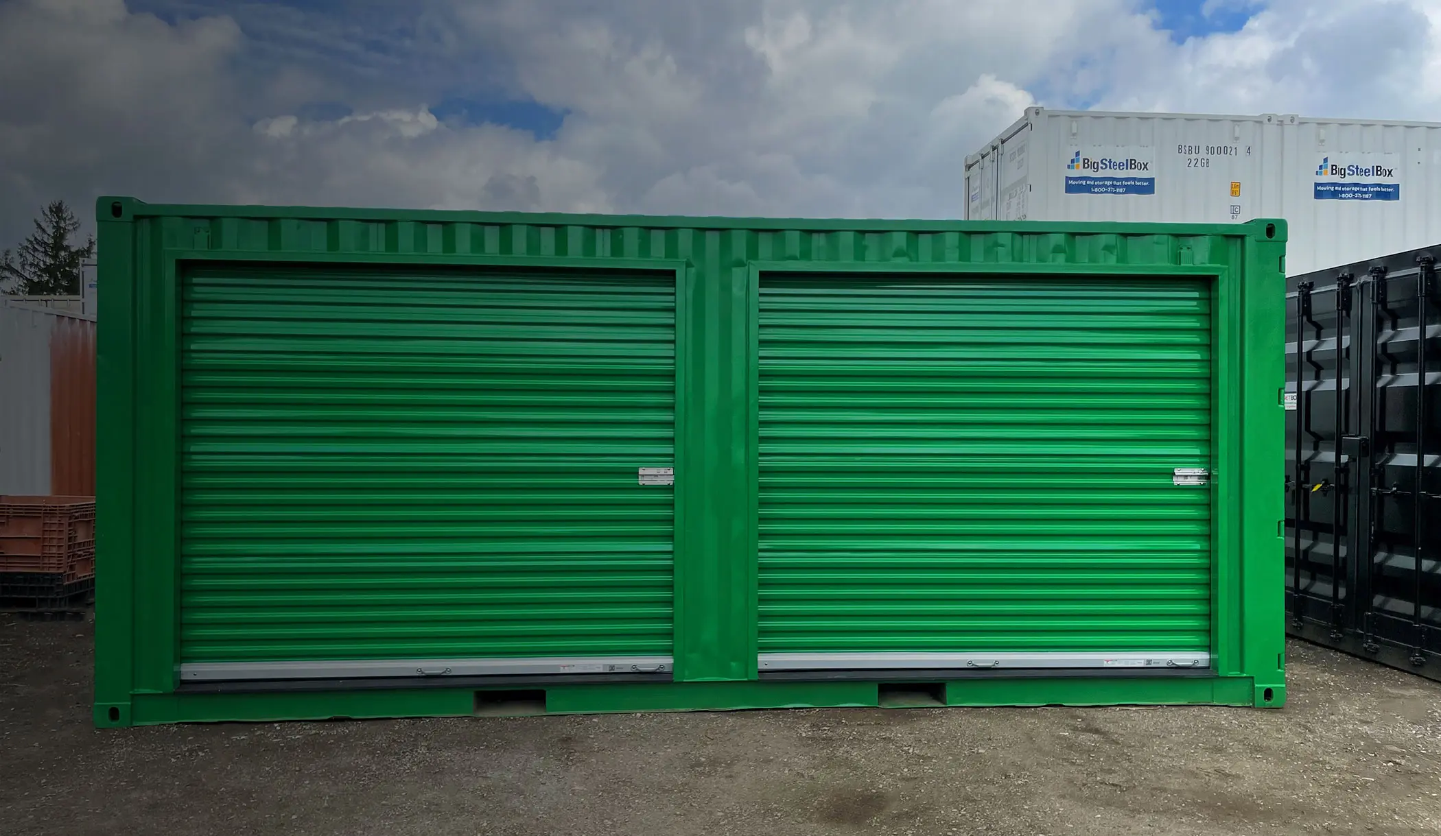 Modified Shipping Containers - Custom Paint - BigSteelBox