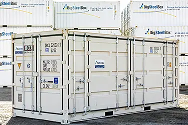 20' Open Side Shipping Container - BigSteelBox