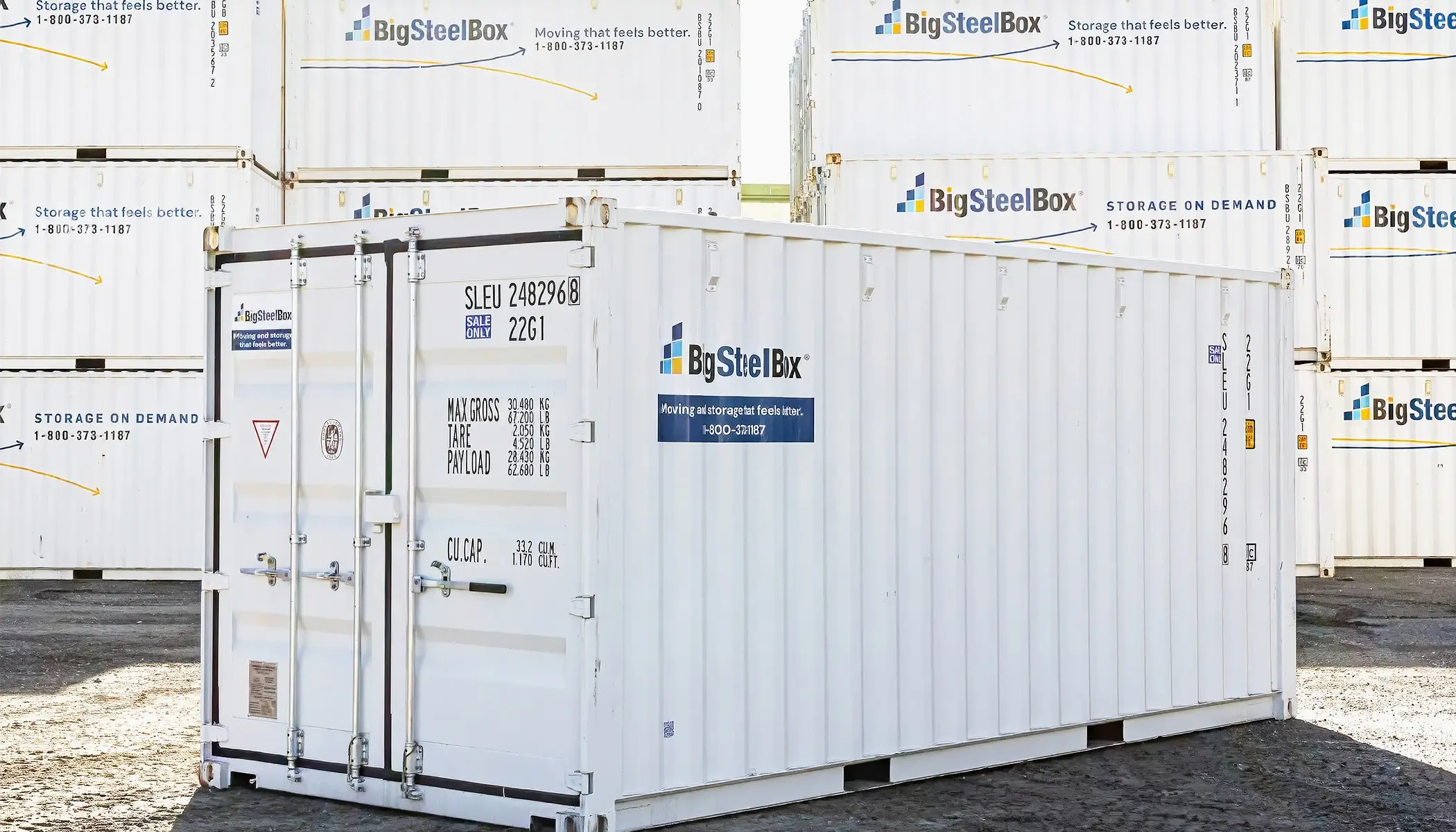 Buy a 20 foot shipping container in Canada